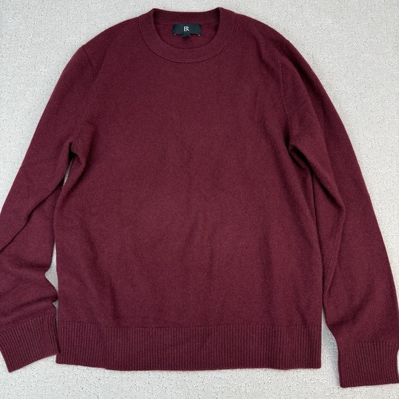 Banana Republic Other - Banana Republic 100% Cashmere Crewneck Sweater Mens M Burgundy $180 2024
